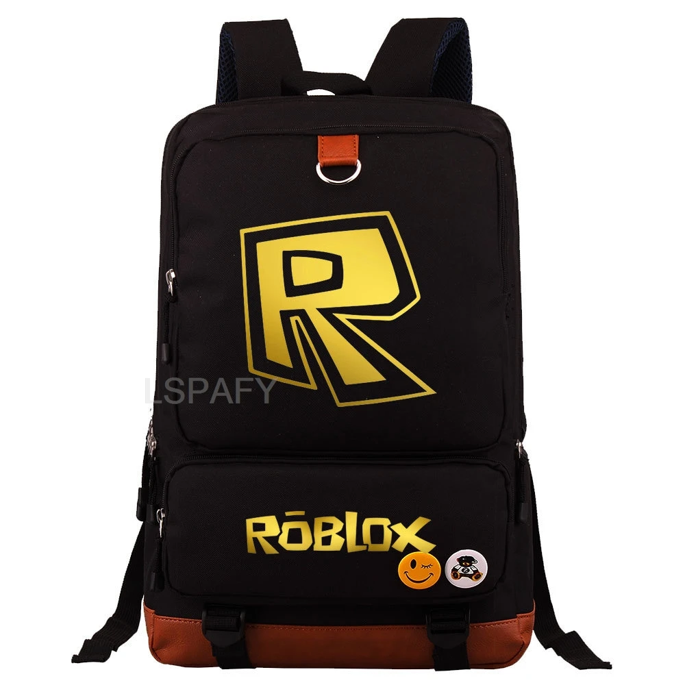 Roblox Game Peripheral Shoulder Bag Mężczyźni i kobiety Podróżna torba na komputer Torba dla uczniów szkół podstawowych i średnich o dużej pojemności