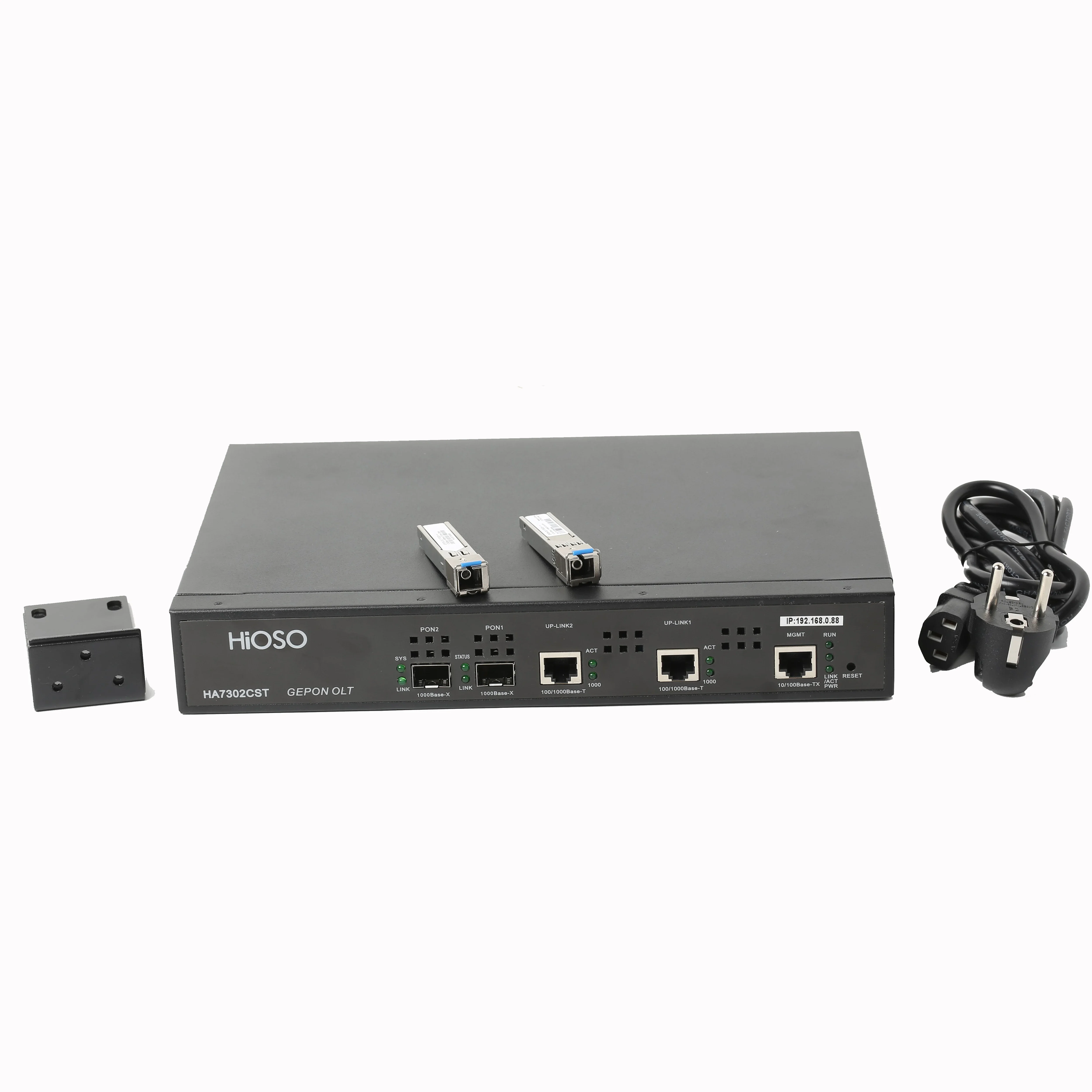 multifunctional ftth rack fiber olt with lowest price not including modules 2pon olt epon