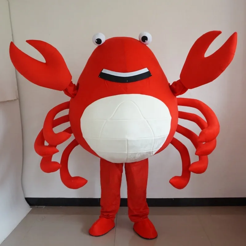Erwachsenen-Krabben-Maskottchen-Kostüm Anime Piraten-Oktopus Cosplay Zeichentrickfigur Karnevalskostüm Halloween-Party Faschingsanzüge
