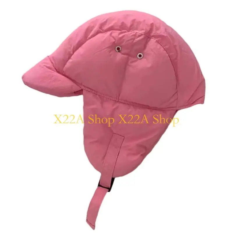 Unique Stylish and Functional Ear Flap Cap Polyester Warm Hat Offering Comfort for Men and Women During Winter Everyday Wear