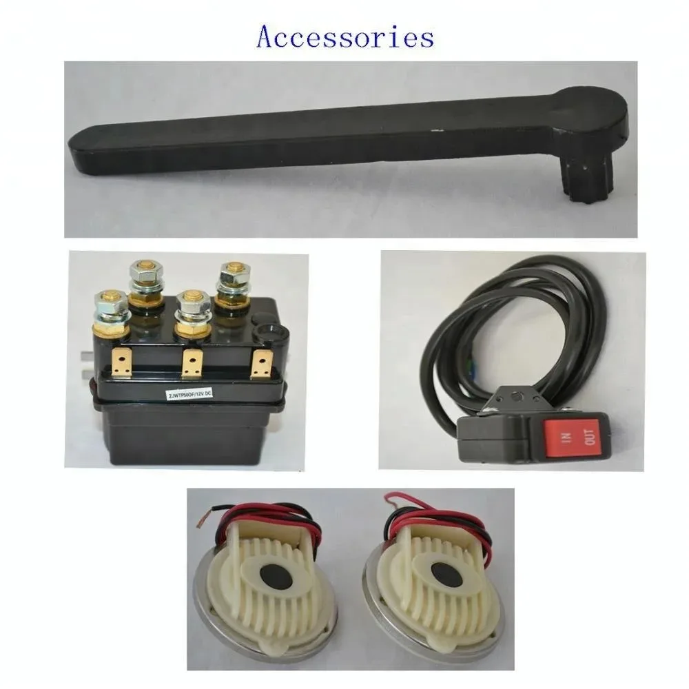 

12V/24V 1600W 12mm Chain Vertical Winch Electric Anchor Windlass