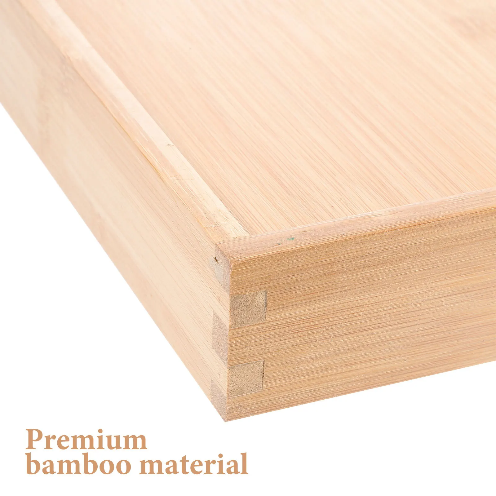 

1pcs Bamboo Serving Tray 6 Compartment Food Container For Snacks Fruits Vegetables Appetizers Hot Pot Buffet Kitchen Dining Ware