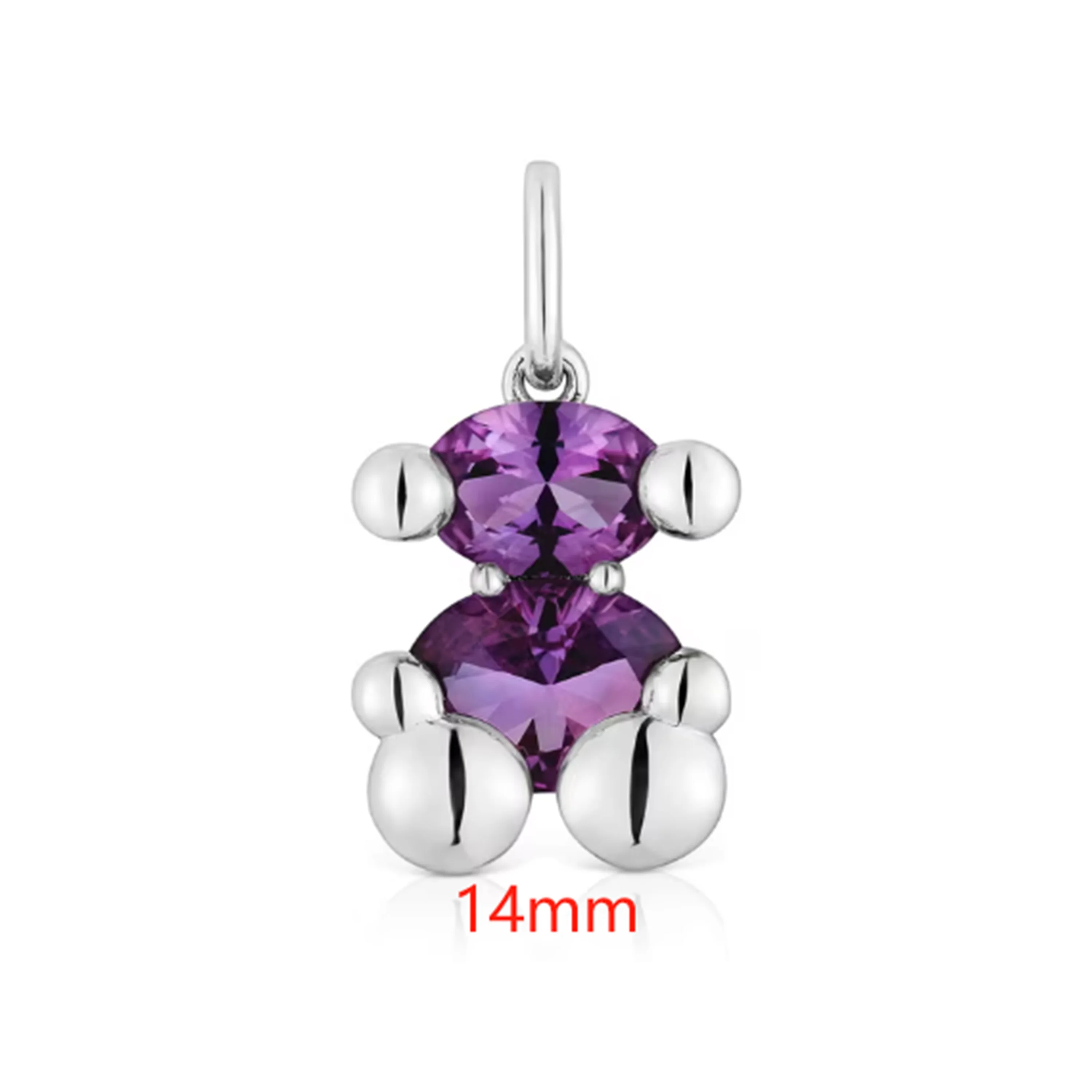 

Elegant & Cost-Effective S925 Silver Spain Bear Pendant, The Perfect Addition to Your Jewelry Box!