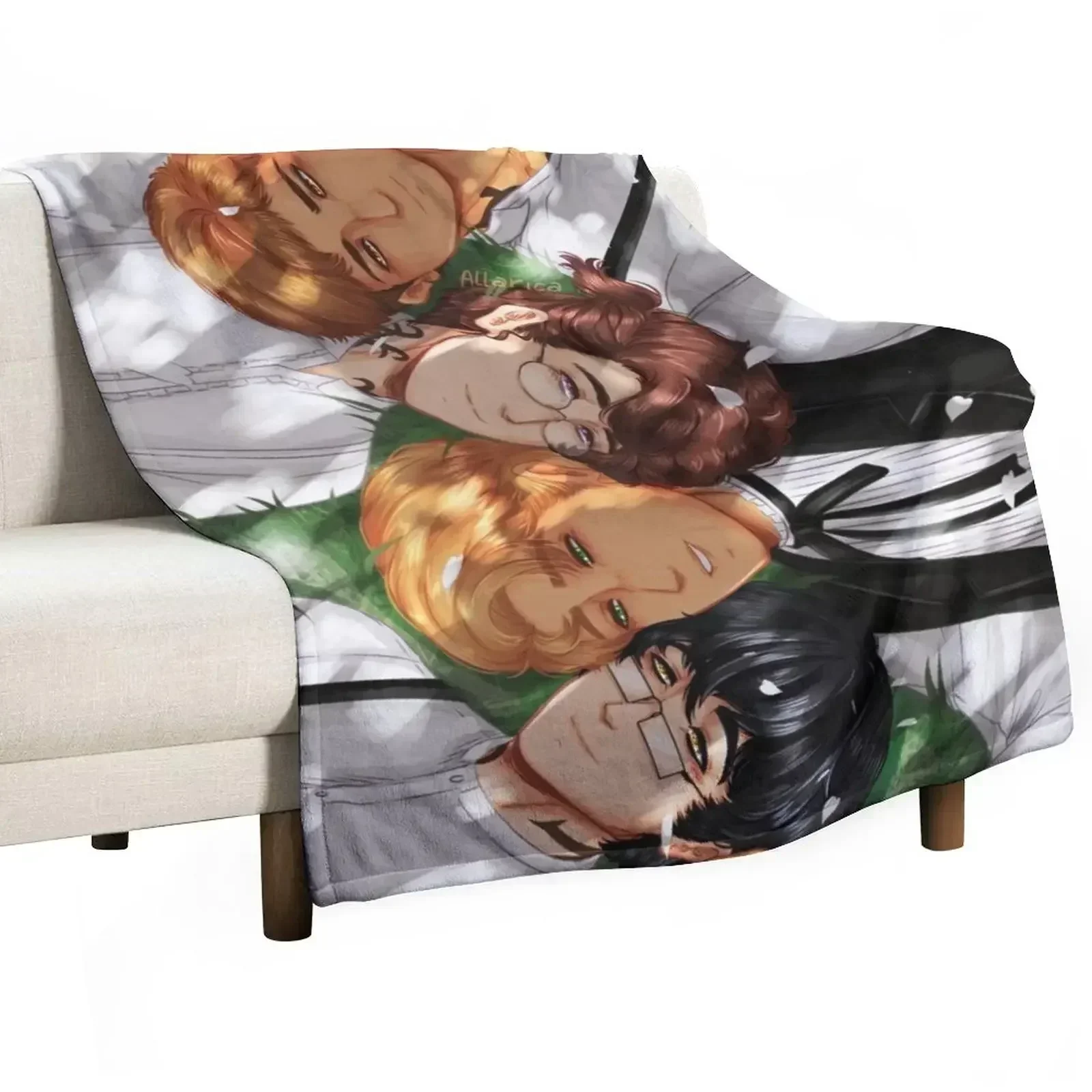 The Merry Thieves Throw Blanket Flannel Sofa Quilt sofa bed Baby Thin christmas decoration Blankets