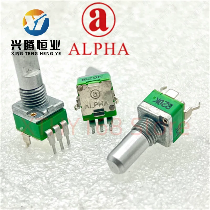 Aihua Precision Single-Turn Potentiometer B20K Digital DJ Turntable with Center Locking Shaft (16mm Length)
