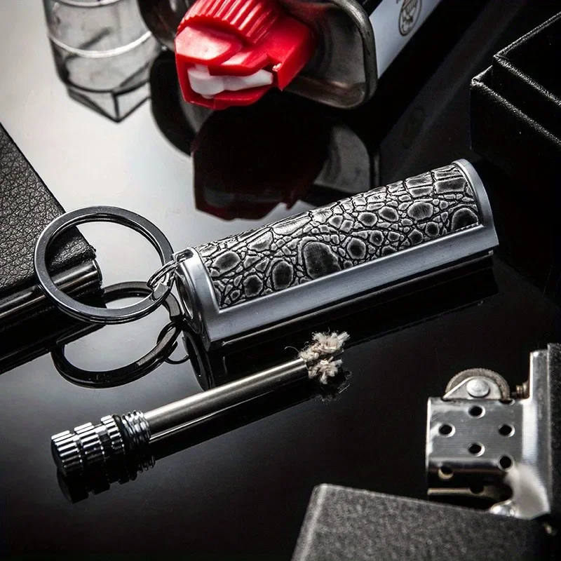 Universal Match Creative Retro Lighter Sealed Waterproof Match Lighter Can Be Filled