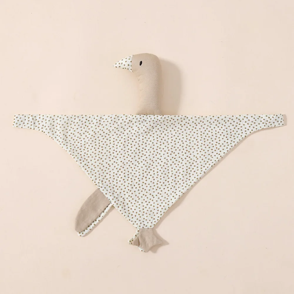 Reine Baumwolle Gans Baby Schlafen Puppen Schwan Interaktive Neugeborenen Speichel Handtuch Bequeme Niedliche Tier Gänse Kuscheln