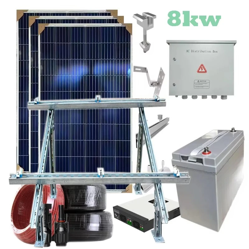 8kW Off-Grid Solar Power System with MPPT Controller