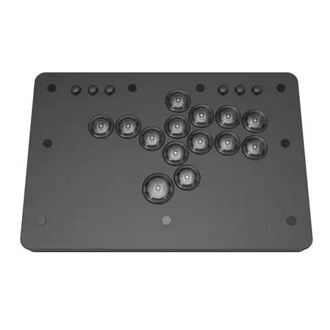 펑크 워크샵 미니 히트박스 SOCD 파이팅 스틱 컨트롤러, 기계식 단추 지지대, PC, 안드로이드, PS4, Xbox, WII 스위치, 탄소 섬유