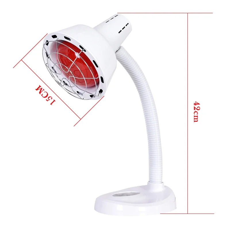75W Desktop Near Red Infrared Heat Lamp,Infrared Light ,Red Light Therapy For Relieve Joinpt Pain and Muscle Aches,Body Care