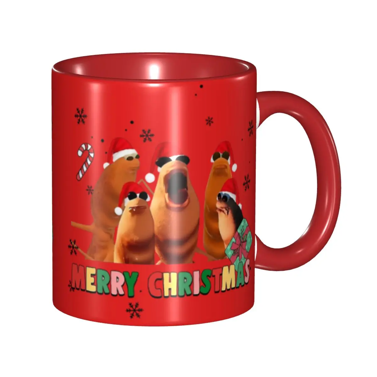 

Marcus The Worm Christmas Marcus The Worm Christmas Merch Coffee Mugs Novelty Cup Gifts For Woman Man