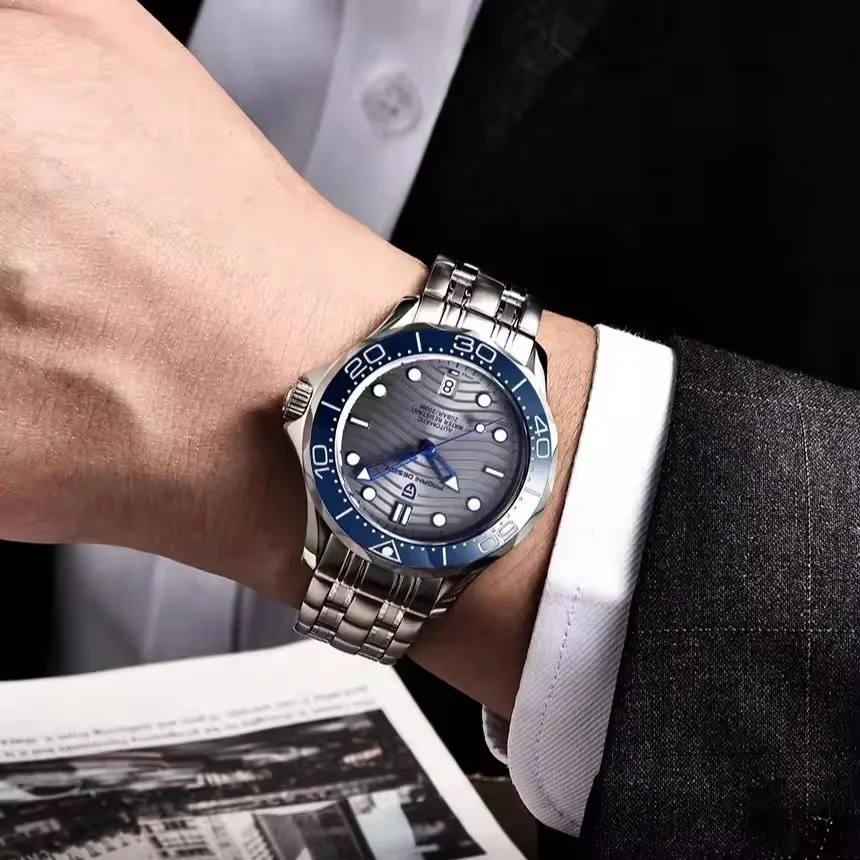 PAGANI تصميم جديد الميكانيكية مضيئة السيراميك الحافة ساعة AR الياقوت الغوص اليابان Movt رجل ساعة 316 جميع الصلب الفاخرة الرجال الساعات #4