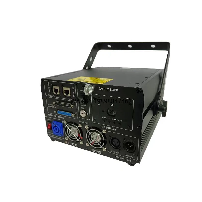 

10w Full Color 3D Animation RGB Disco Party Stage Dj Wedding Party Laser Lights with App Control