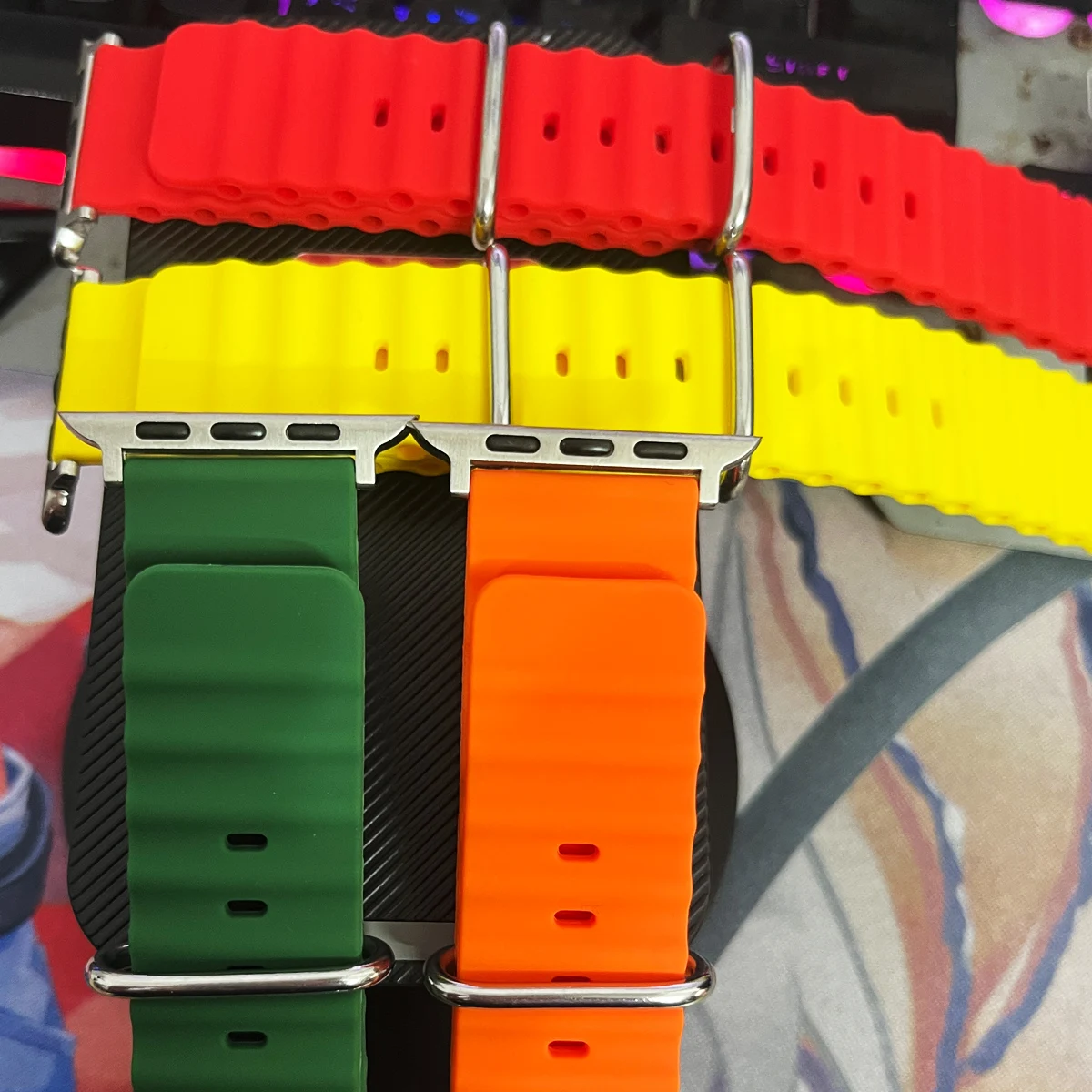 Ocean Band für Apple Watch Ultra Armband 49mm 46mm 44mm 45mm 41mm 40mm Armband iWatch Series Ultra 2 3 /11/10/9/8/7/6
