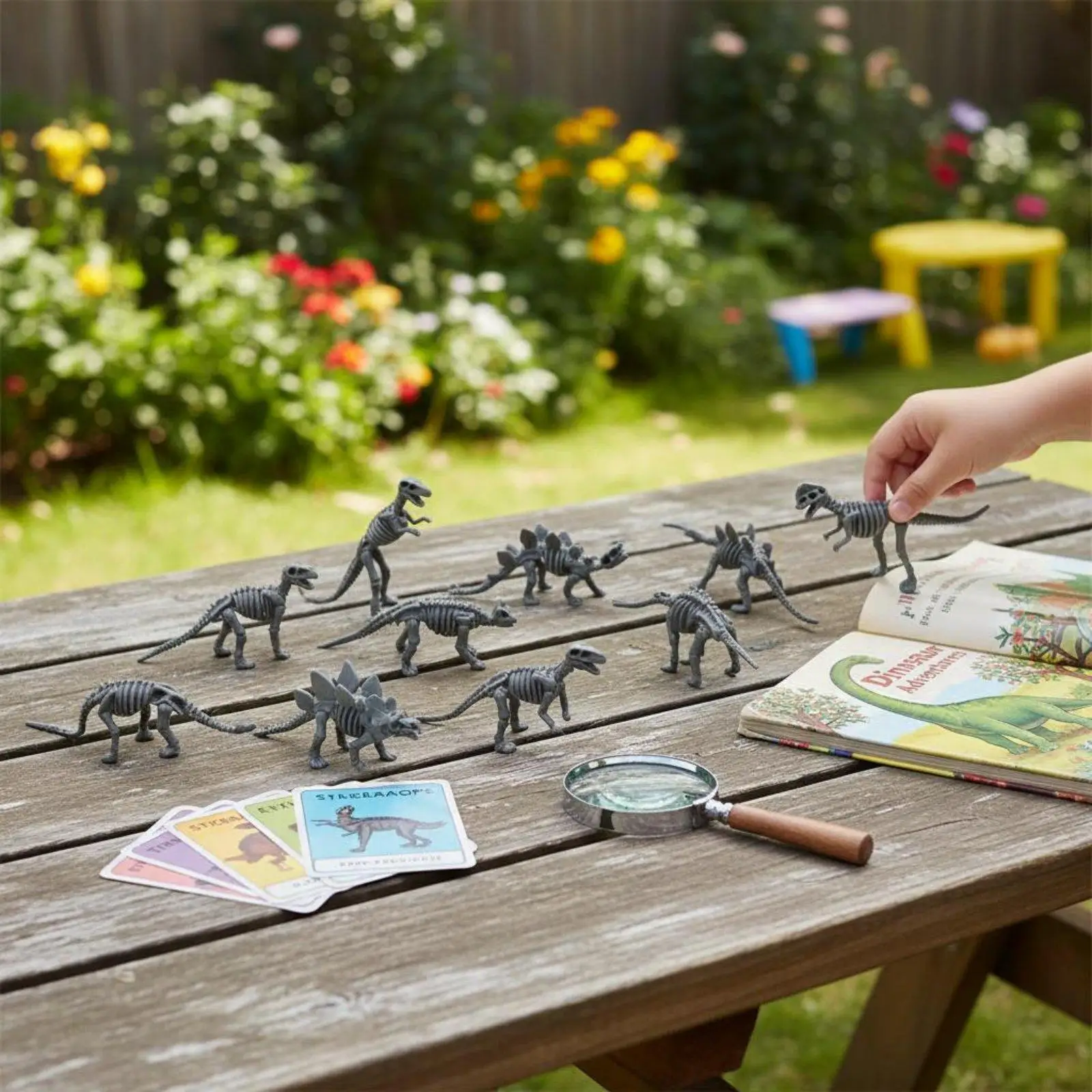 Childrens Educational Toy Set Plastic Animal Figurines Realistic Design for Fine Motor Skills Classroom Fun