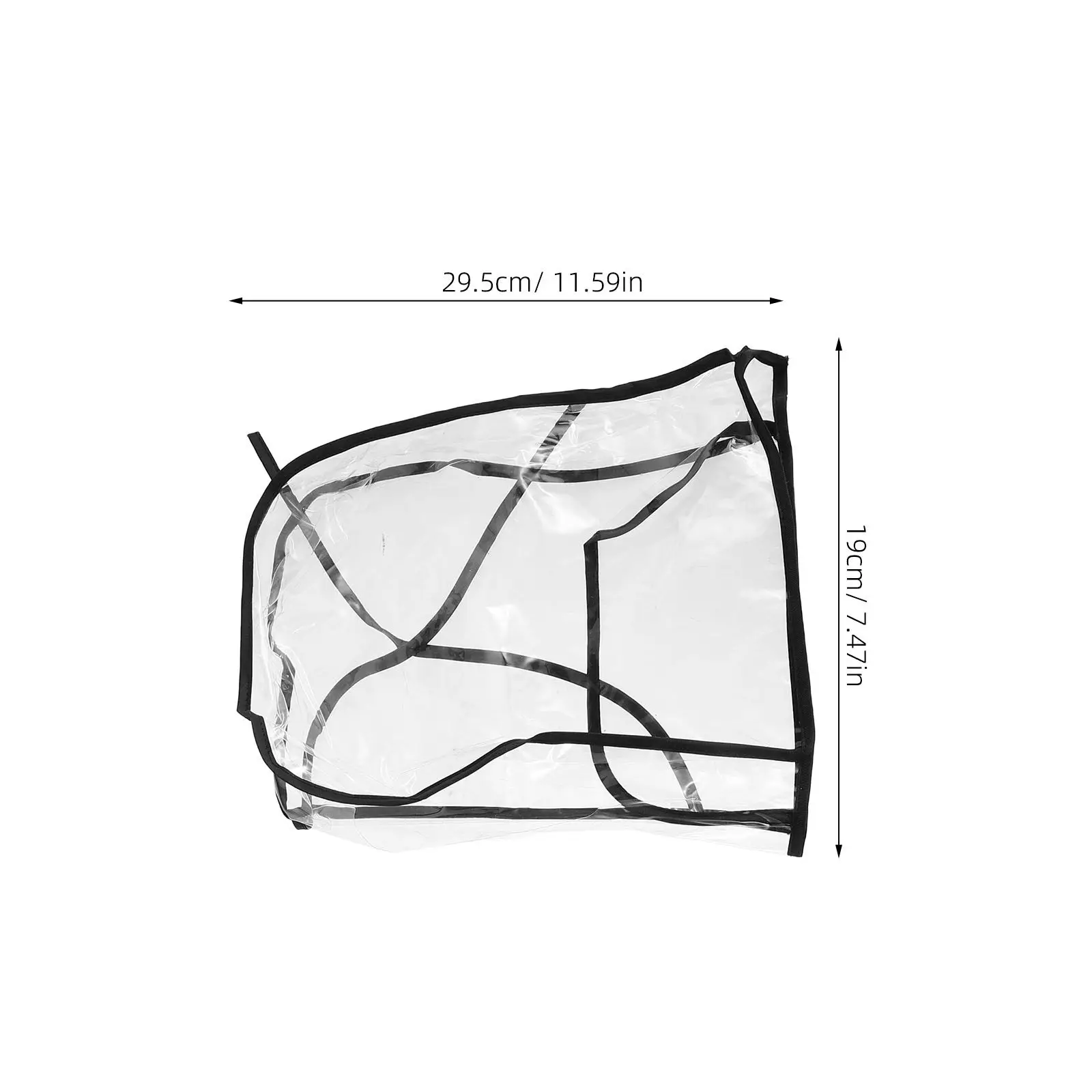 2Pcs Motorcycle Handlebar Covers Waterproof Windproof Rain Cover for E Bike Scooter Road Bike Riding All Weather Protection