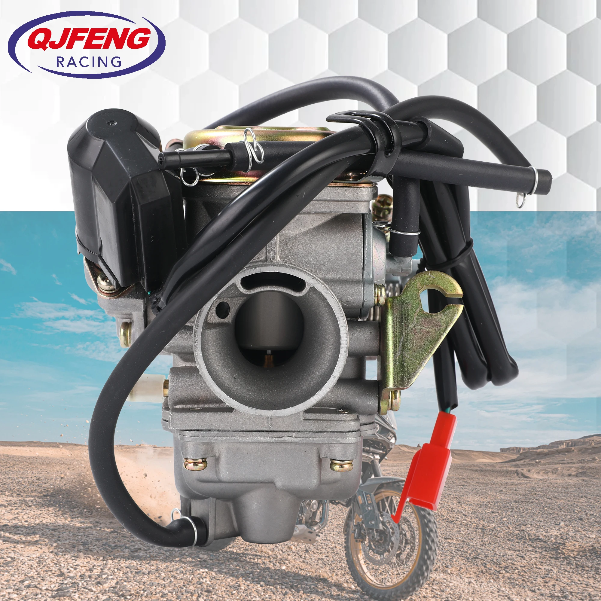 

Motorcycle GY6 125cc 150cc Carburetor Accessories PD24J Fuel System Carb ATV Kart Scooter Power Jet Motocross Parts Carburetor
