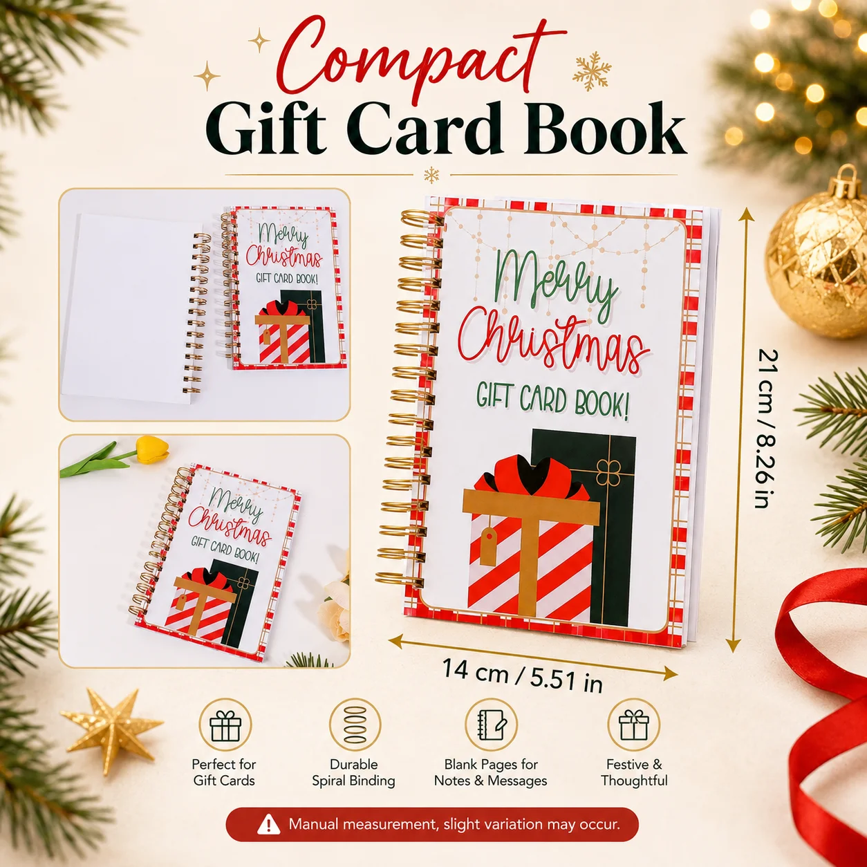 Caderno de Presentes de Natal - Wall Sticker avaliação e preço