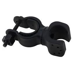 ABS Bicycle Cycle Light Stand Bike Front Mount LED Headlight Holder Clip Rubber for 22-35mm Diameter Flashlight