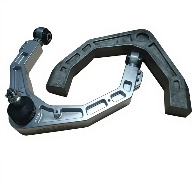 Adjustable Aluminum Alloy CNC Machined Front Control Arm for Apparel Machines Parts