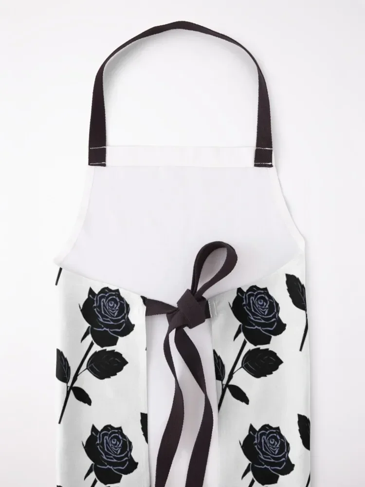 2017 FLORAL TRENDS The Blues Rose Apron Woman Kitchens Kitchens Accessories Woman Kitchen Apron