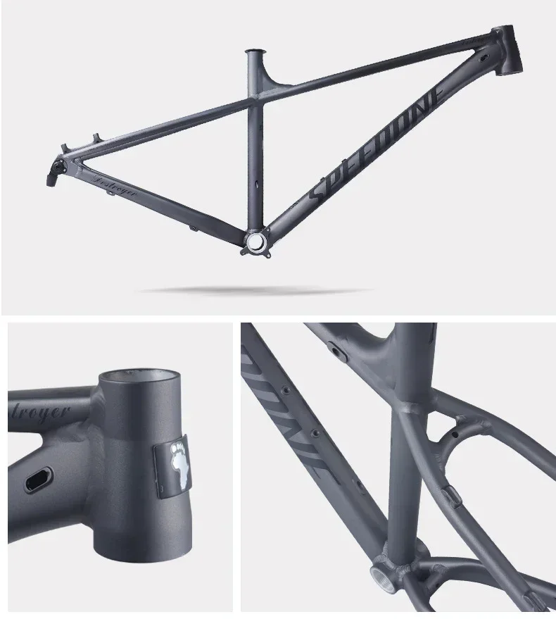 Aluminum Alloy 12*148mm Boost Barrel Shaft Frame BB68mm Hidden Inner Wiring Frame Mountain Bike Frame 27.5 /29 Inch Wheelset