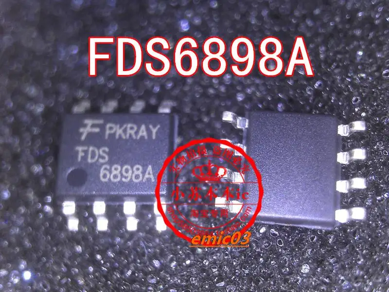 

5 штук 6898A FDS6898A SOP-8