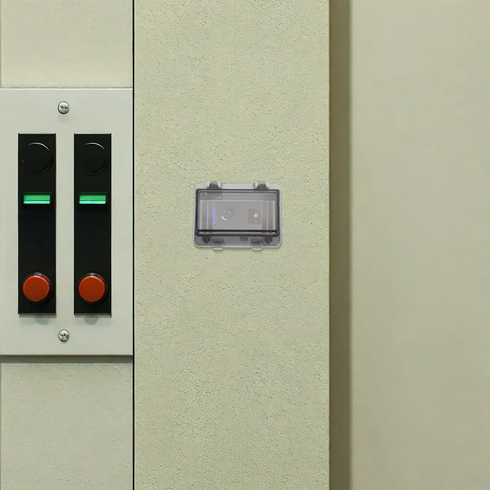 Transparent Waterproof 6 Way Circuit Breaker Cover Dustproof Temperature Resistant for Electrical Panel Box Distribution Box