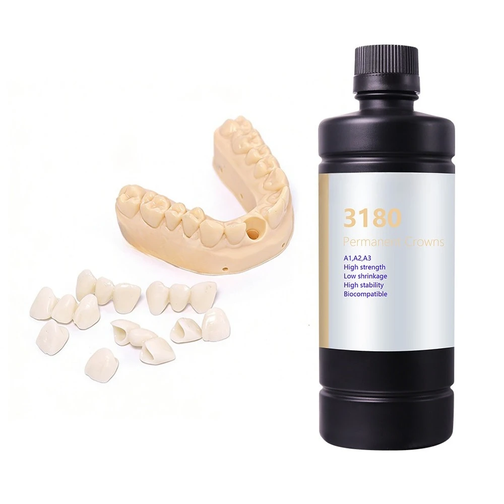 1kg Model Photosensitive Resin Biocompatible 3D Printing Consumable for LCD DLP Printer