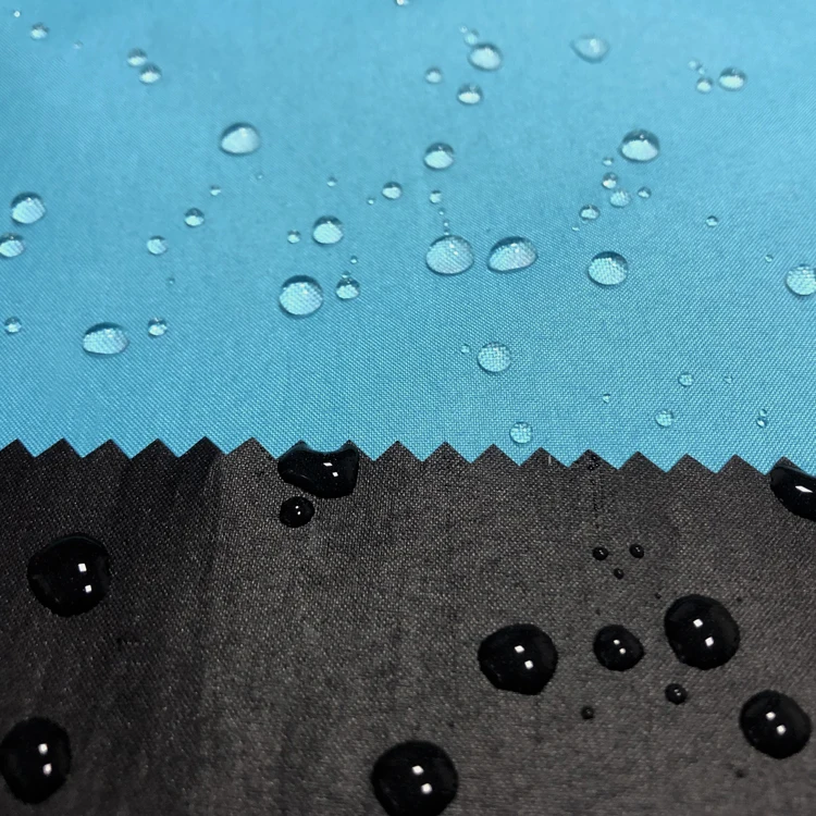 UV-proof waterproof fabric by the meter for blackout curtains outdoor umbrella tent Awning Ripstop diy sewing  black glue cloth