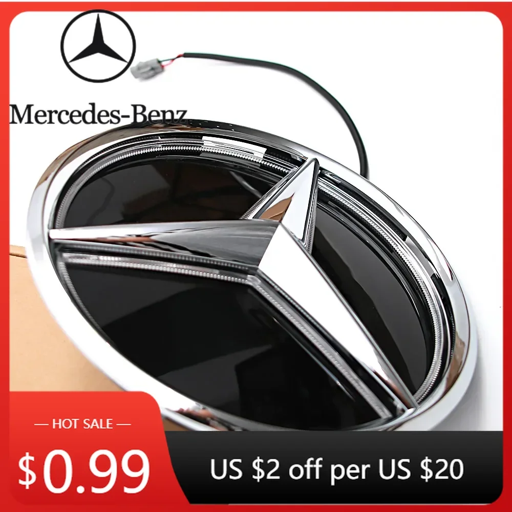 

Автомобильная наклейка, хромированная, серебристая, глянцевая, черная звезда, передняя решетка, декоративный значок, эмблема в стиле OE, хром, серебристый цвет для Mercedes Benz E-Clas