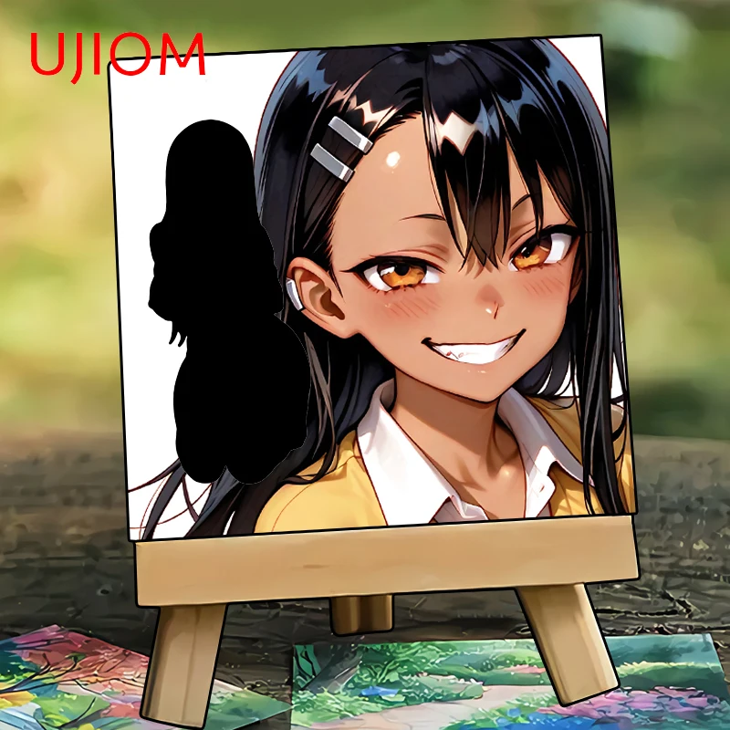 UJIOM Nagatoro San Drawing Board Wall Sticker Exquisite Enchanting Waterproof Graphics Decal Suitable For Computer Case Decor