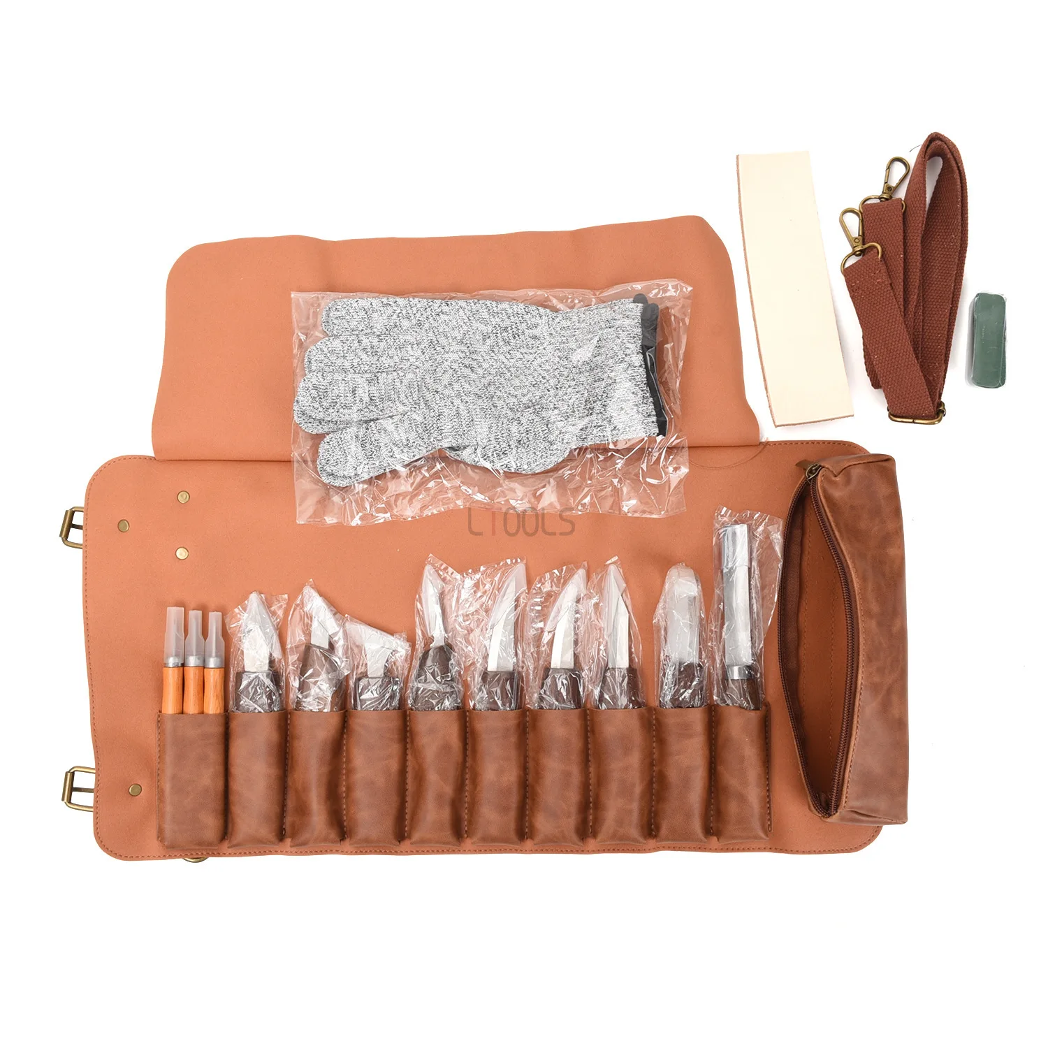 

1 Set Wood Carving Kit Deluxe Handmade Engraving Tool Wood Whittling Kit Woodworking Carving Knives for Beginner Professional