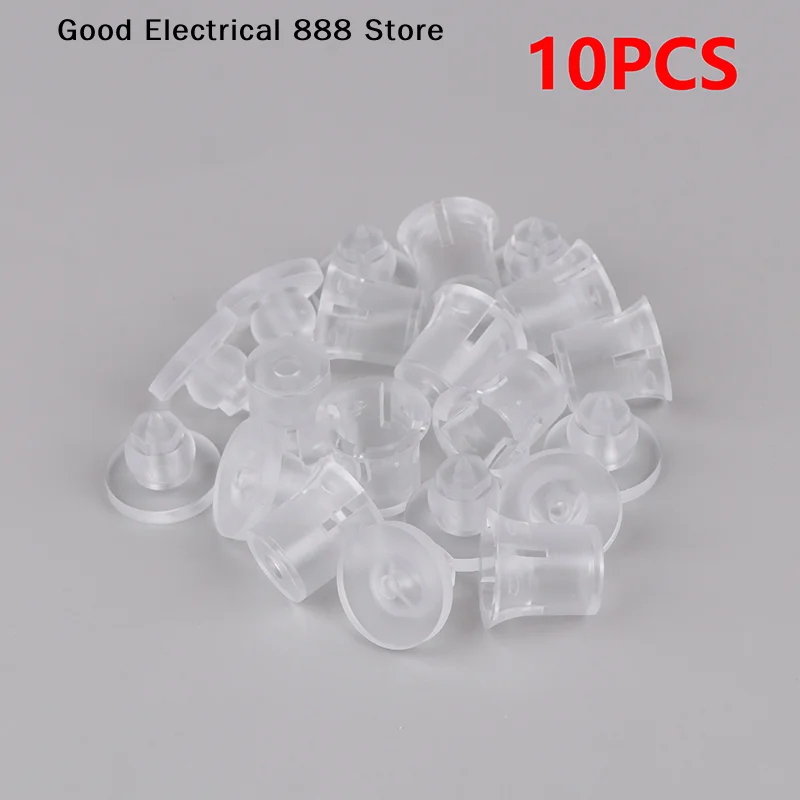 【GE】10PCS PC Translucent Advertising Nail Glass Nail Bracket Invisible Plastic Screw Frosted Screw Accessories Wholesale