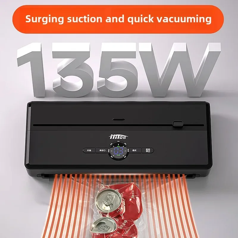 Vacuum sealing machine automatic wet and dry dual-purpose