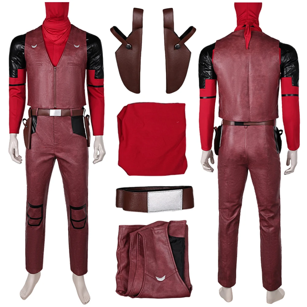 Cowboy Superhero Roleplay Fantasy Clothing 2024 Movie Dead Cosplay Pool Hallowmas Costume Party Uniform Carnival Role Play Suits