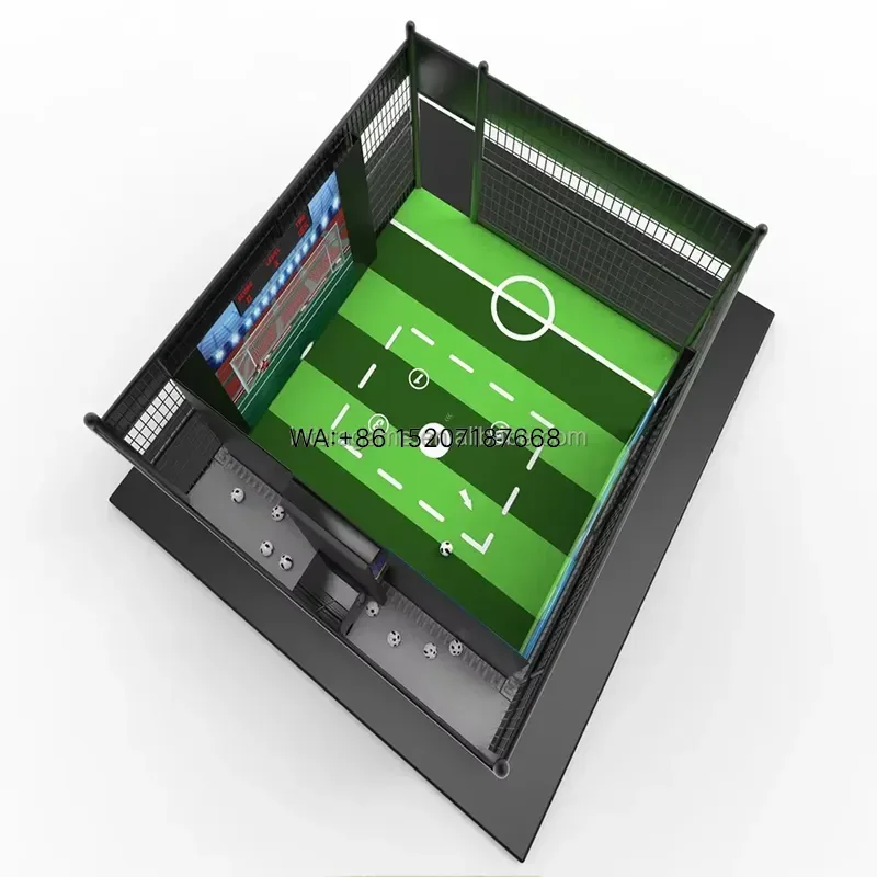 Wmwmnu Customized Virtual Interactive Projection Soccer System Indoor Football Shooting Training Equipment for Kids and