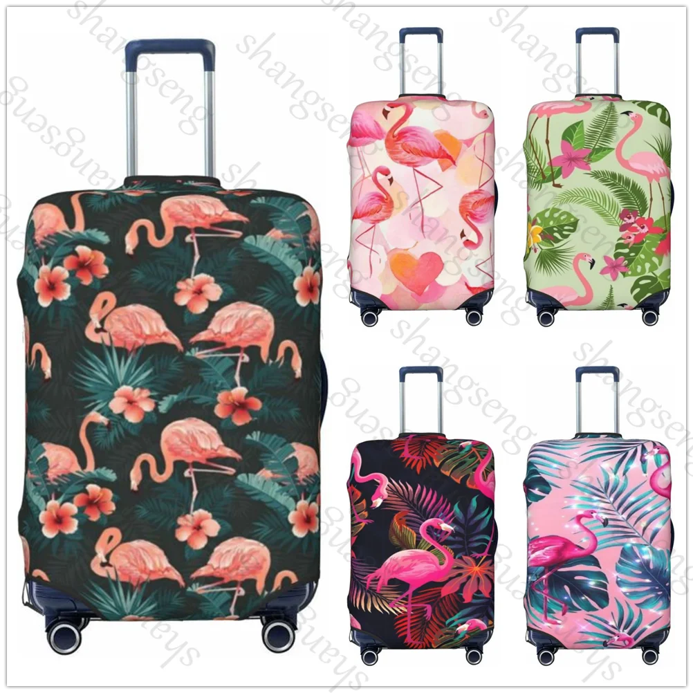 Banana Leaf Flamingo Leaf Thicken Luggage Cover Elasticity Trolley dust cover Suitcase Protection Cover Suitcase Case