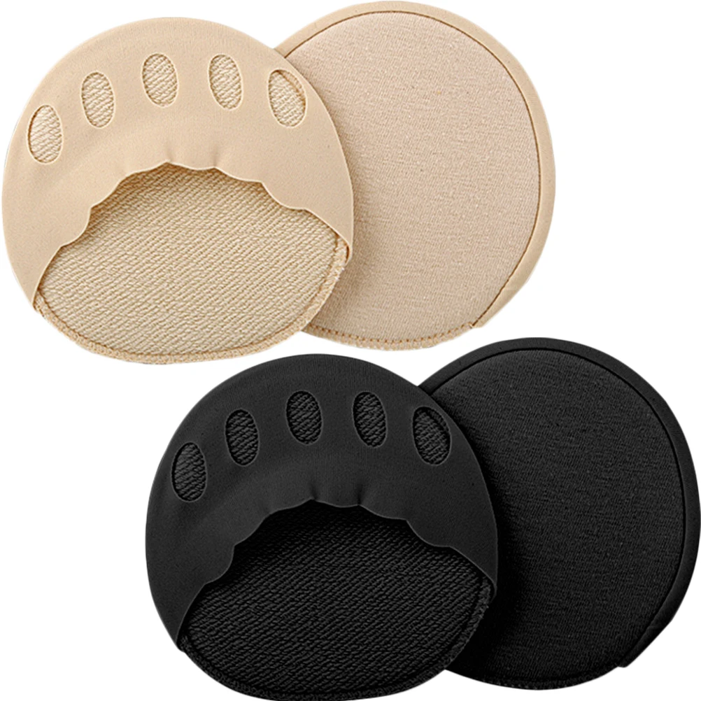 

2Pairs Forefoot Invisible Heelless Toe Socks Breathable Half Socks Summer Non-Slip Foot Care Women Supplies Women Supplies