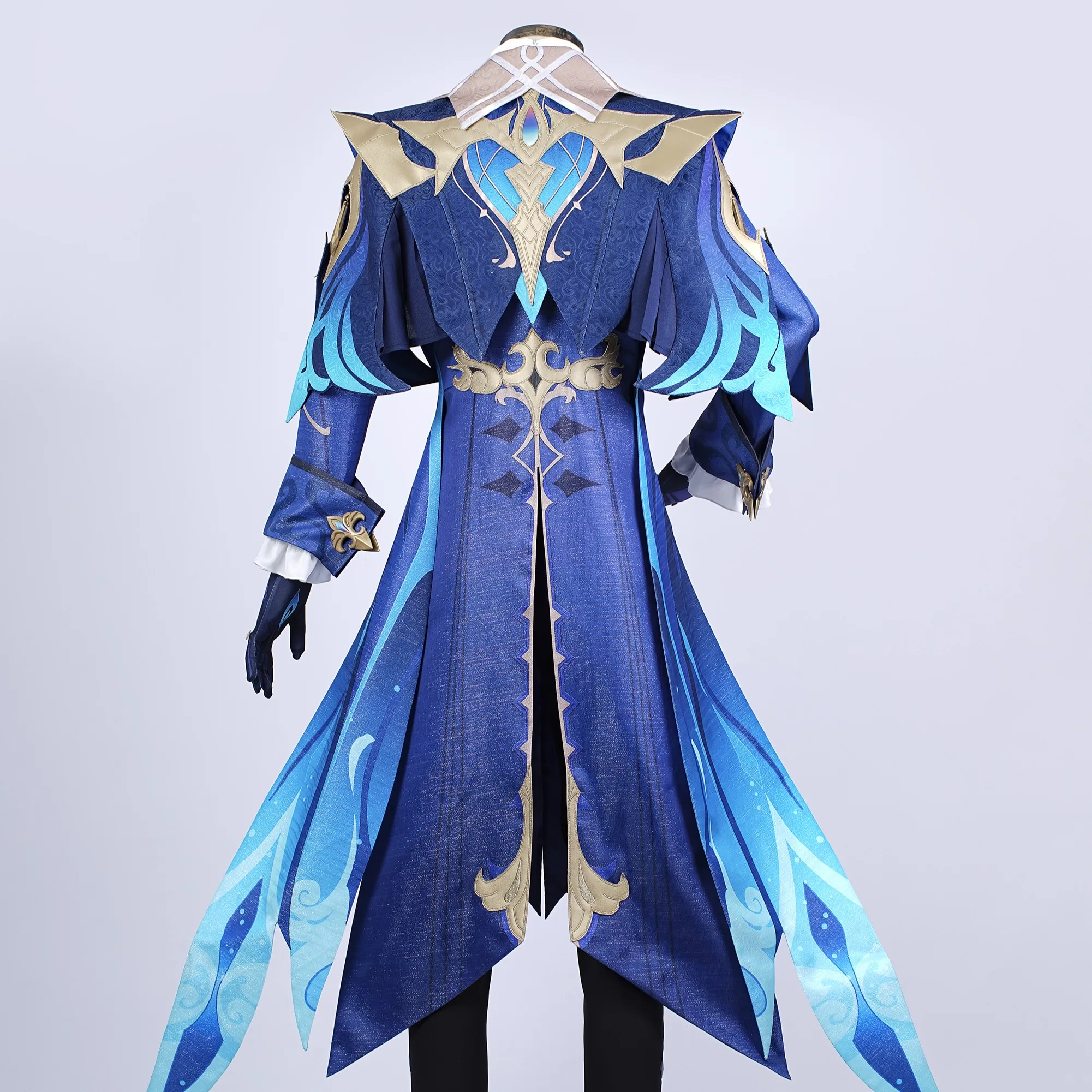 

Neuvillette Cosplay Game Genshin Impact Fontaine Chief Justice Full Set For Comic Con Party