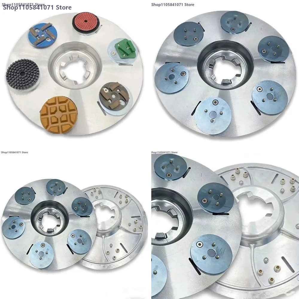 Multifunctional Aluminum Grinding Disc Plate for Kitchen Garden Workshop DIY Polishing Sharpening Tools