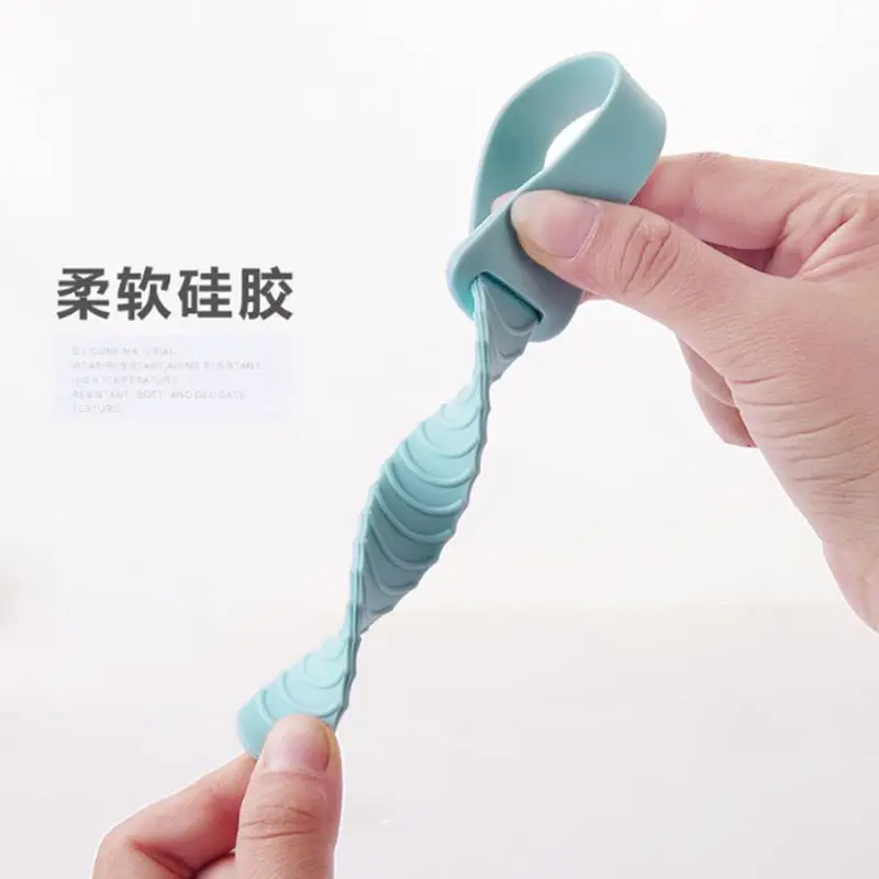 Silicone Toilet Lid Lifter Anti-dirty Lid Lifter Lift Toilet Lid Accessories Toilet Seat Hygiene Handle Flip Lid Handle Toilet