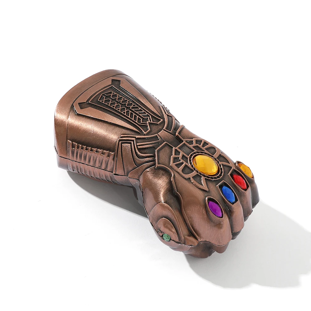 Marvel The Avengers Infinity Gauntlet Beer Bottle Opener Anime Figure Thanos Infinity Gauntlet Model Gadgets Gifts for Men