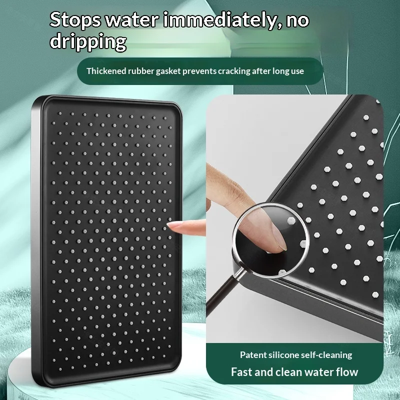 

High-pressure shower head, household shower large overhead shower, bathroom pressurized shower nozzle
