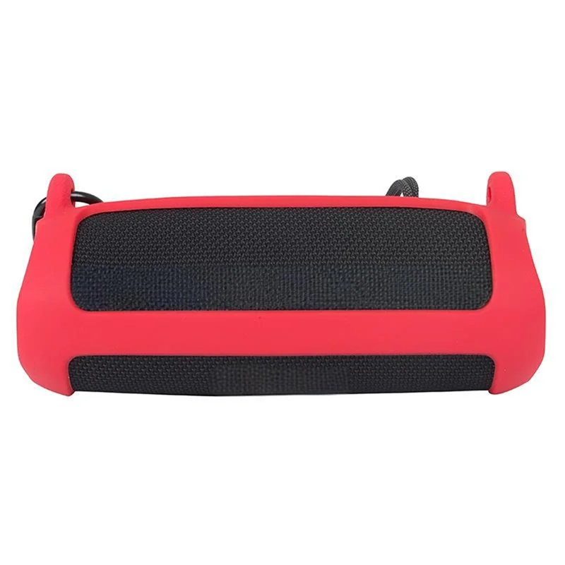AA60-Bluetooth-Compatible For  Flip 6 Protective Sleeve Waterproof Silicone Case With Adjustable Strap And Carabiner