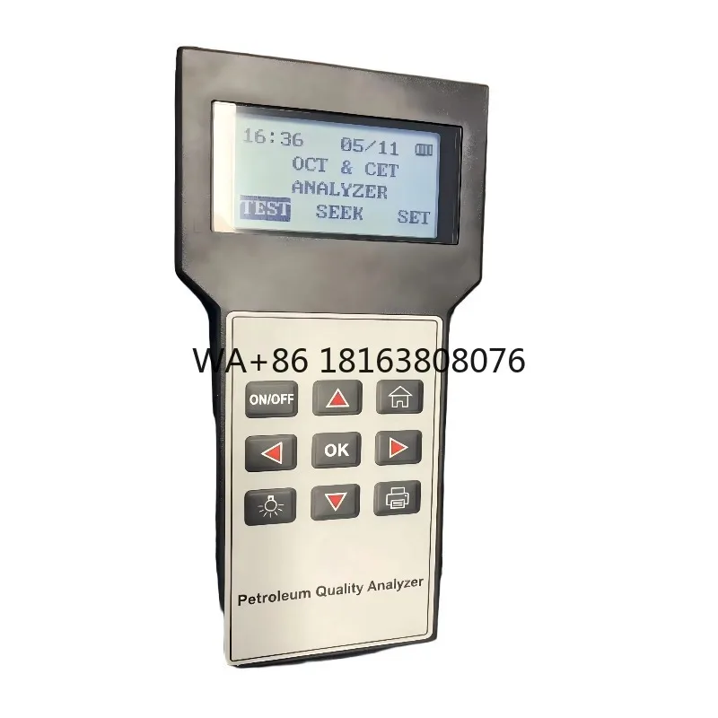 Handheld Octane Cetane Tester ASTM D613 D2699 Portable  Fuel Quality Analyzer with LCD Display