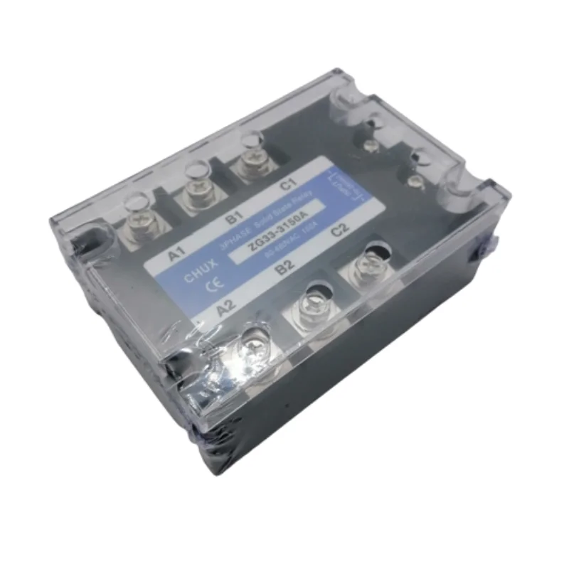 CHUX   Solid State Relay 150A   AC to AC 70-280VAC to 90-480VAC  SSR 150AA  3phases 150A AC-AC Relay