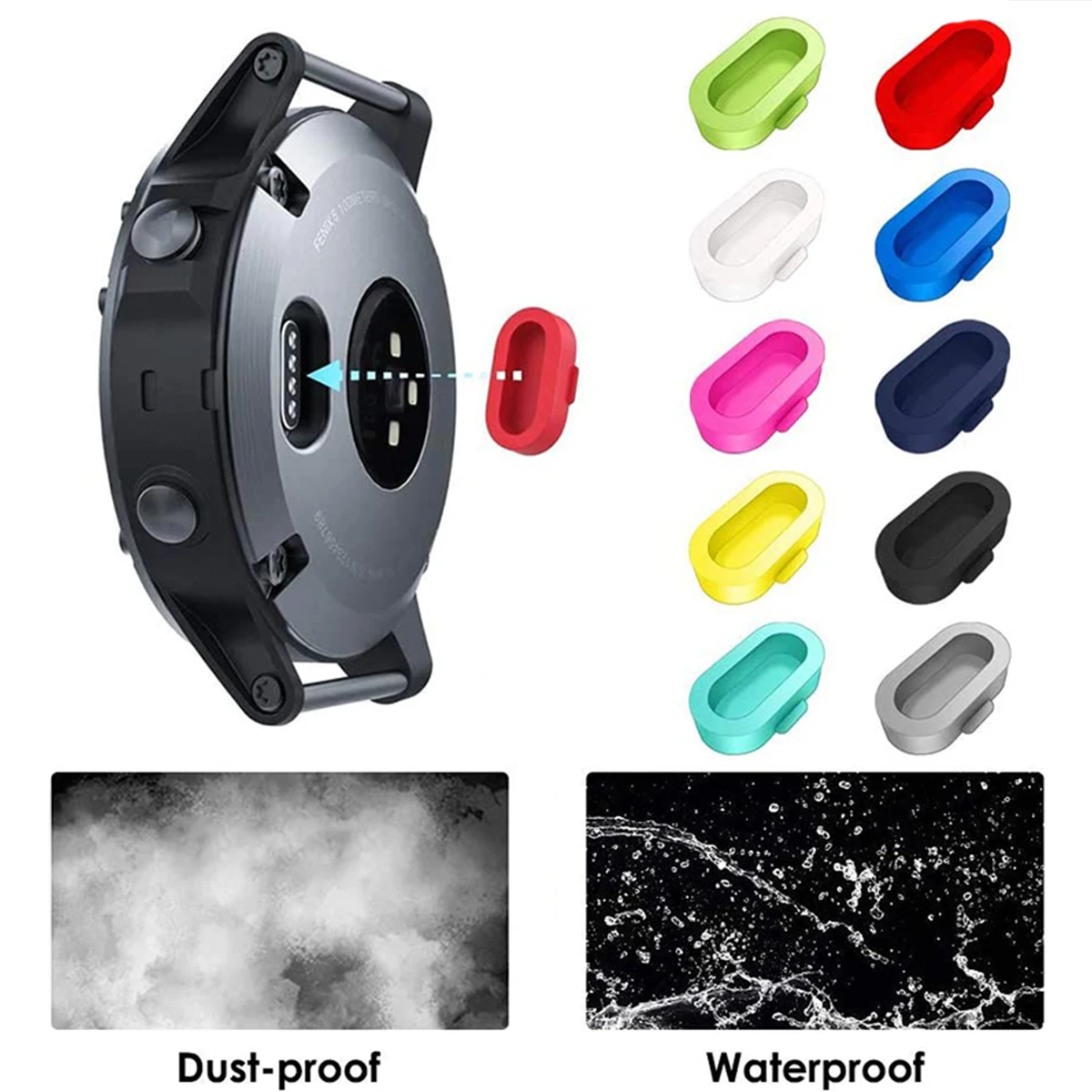 2In1 نوع C/مايكرو حوض ساعة مهايئ شاحن ل Garmin Fenix 5 5s 5X 6 7 8 Vivoactive 4 3 2 شحن محول للغارمين Marq2