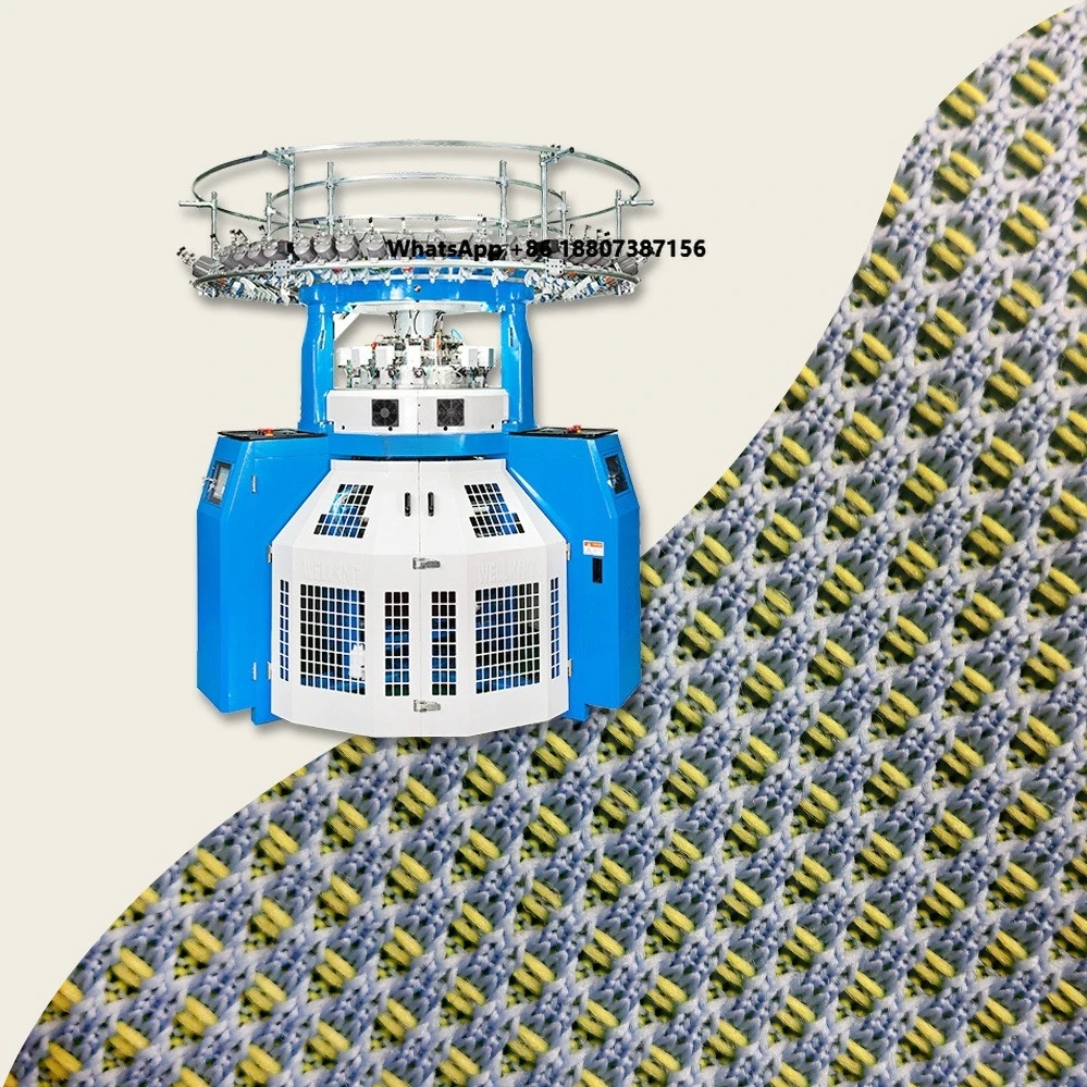 WD/1.6F-SXWT Transferred Rib Computerized Jacquard Circular Knitting Machine Rib Jacquard