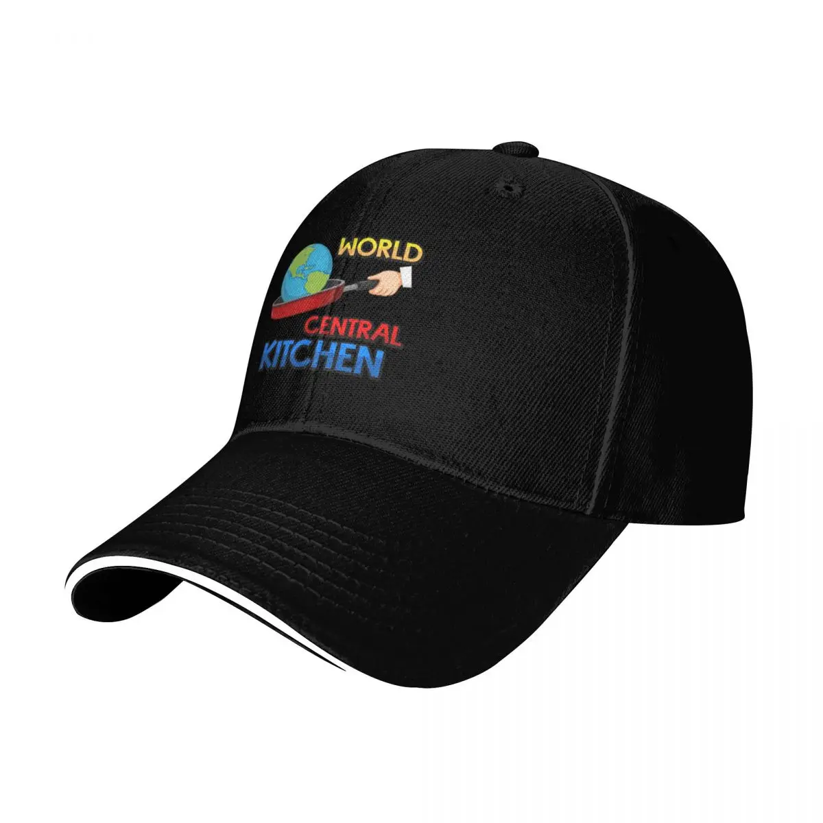 world central kitchen Baseball Cap Adjustable Buckle Closure Moisture Wicking Quick Dry Curved Brim Classic Fit